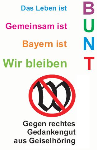 Gegen rechtes Gedankengut aus Geiselhöring